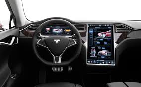 Model S interior