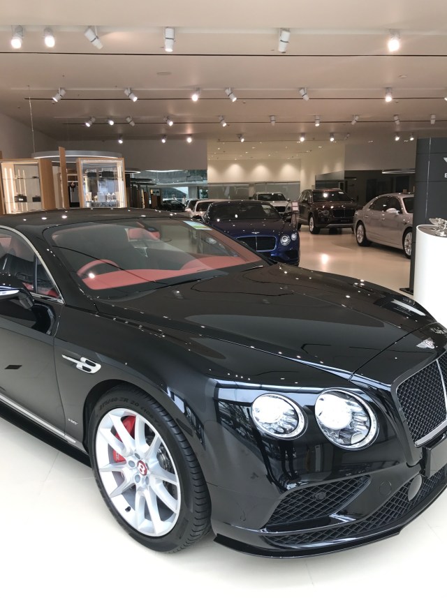 Bentley showroom