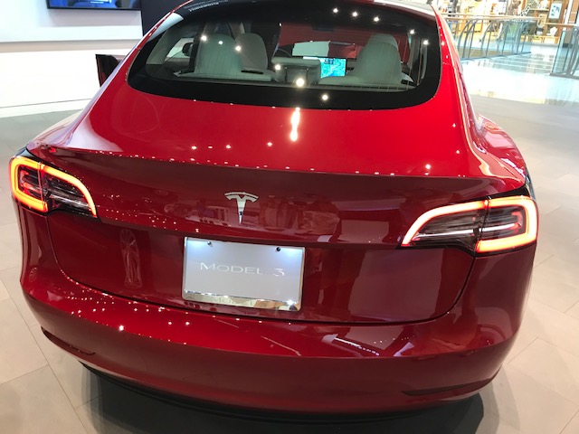 Model 3 rear